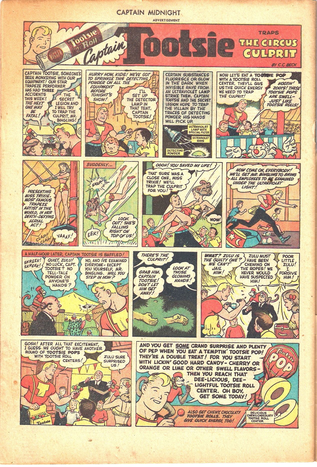 Read online Captain Midnight (1942) comic -  Issue #66 - 36