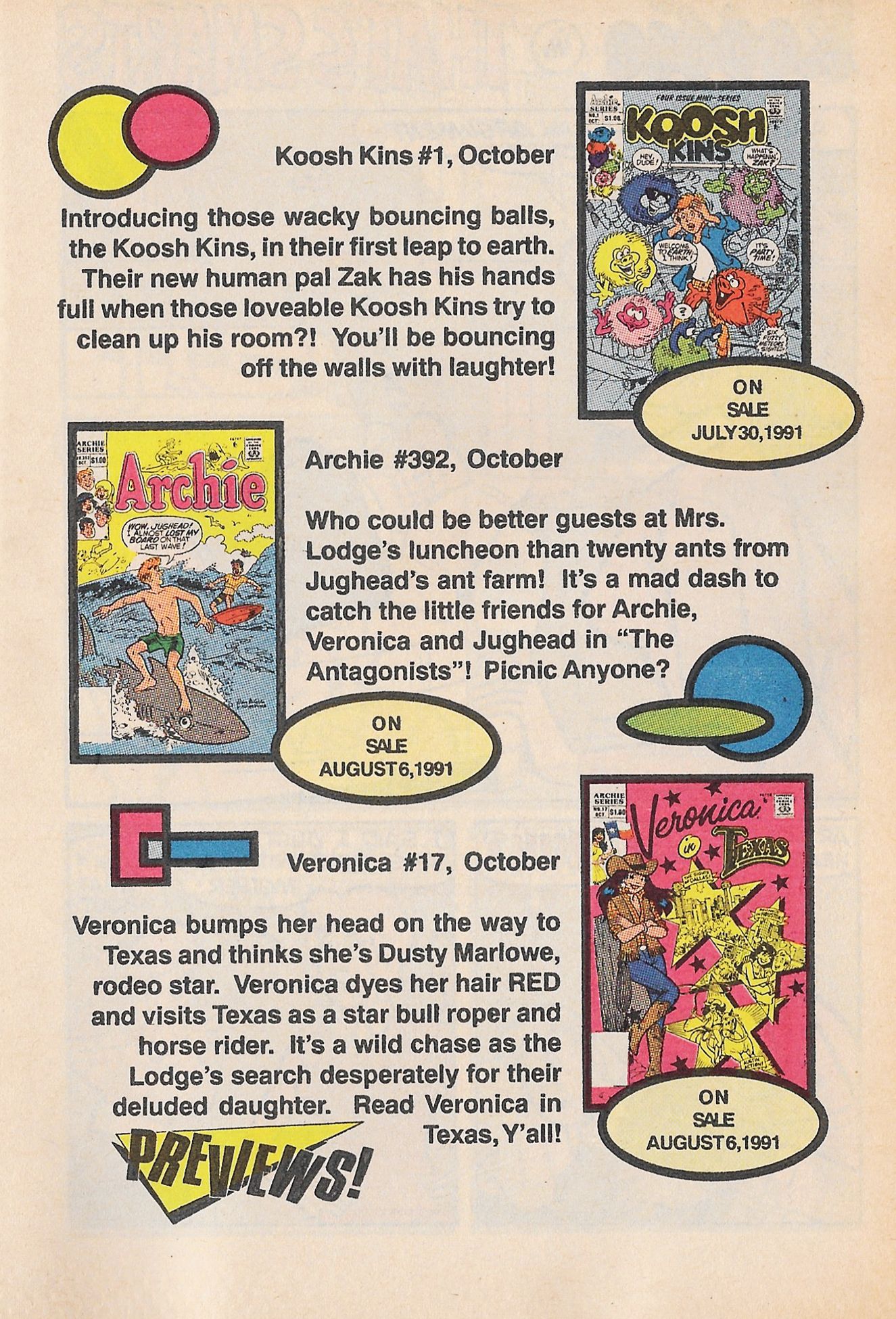 Read online Archie Digest Magazine comic -  Issue #110 - 115