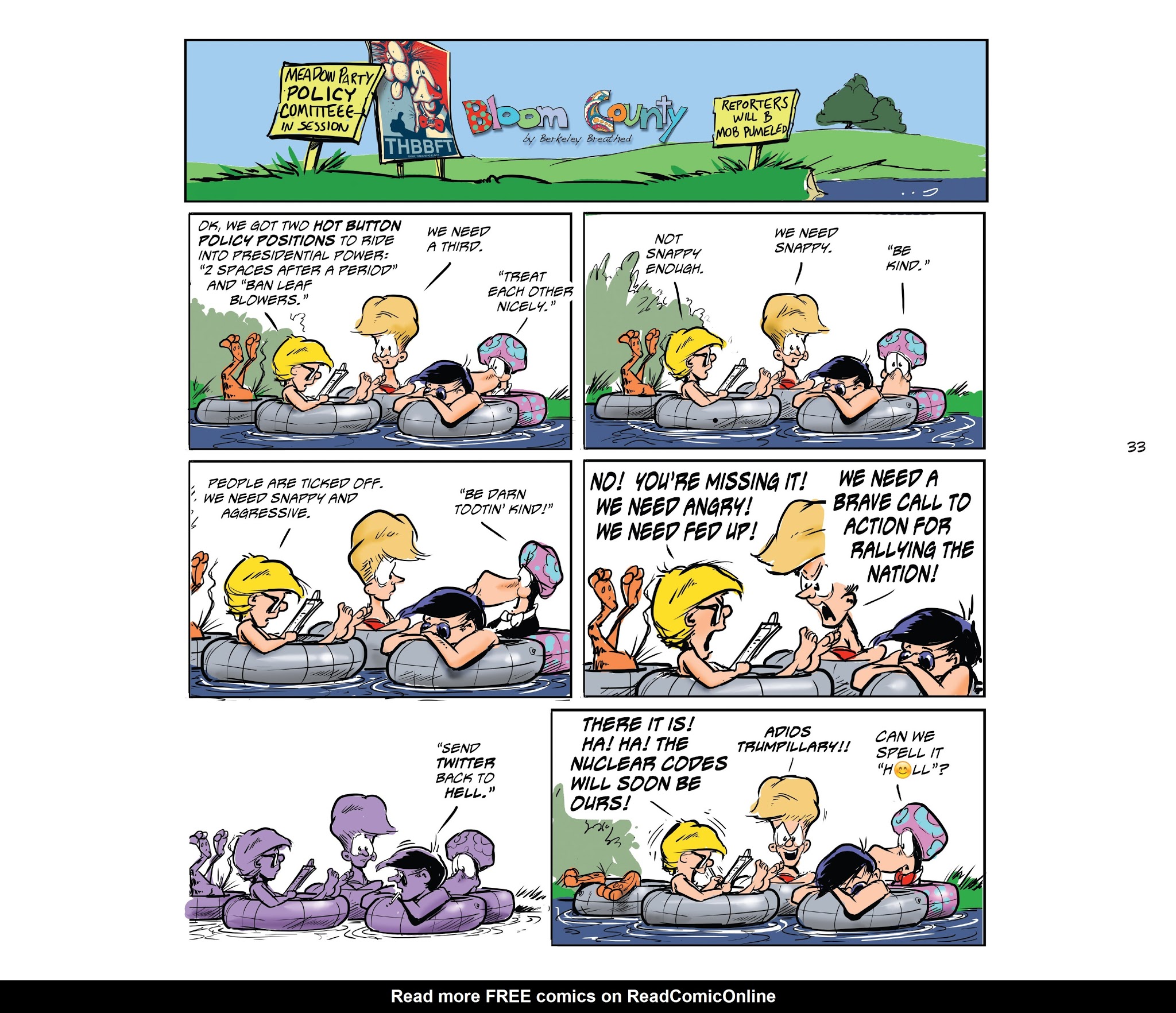 Read online Bloom County: Brand Spanking New Day comic -  Issue # TPB - 34