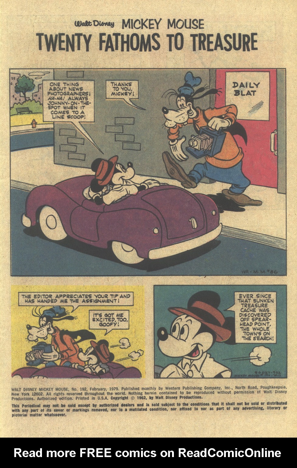 Read online Walt Disney's Mickey Mouse comic -  Issue #192 - 3