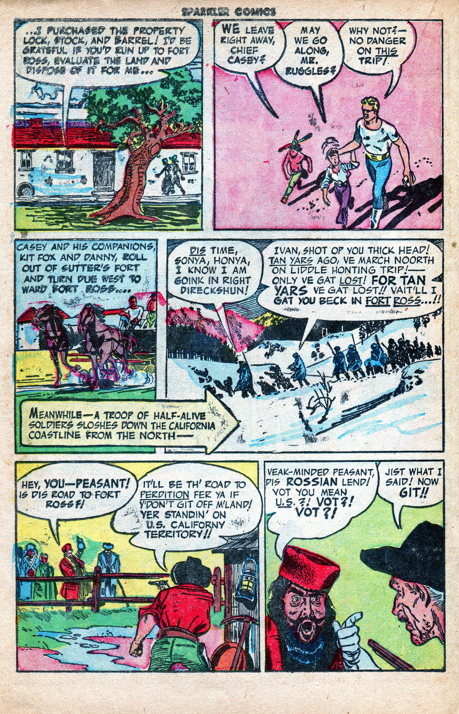 Read online Sparkler Comics comic -  Issue #107 - 22