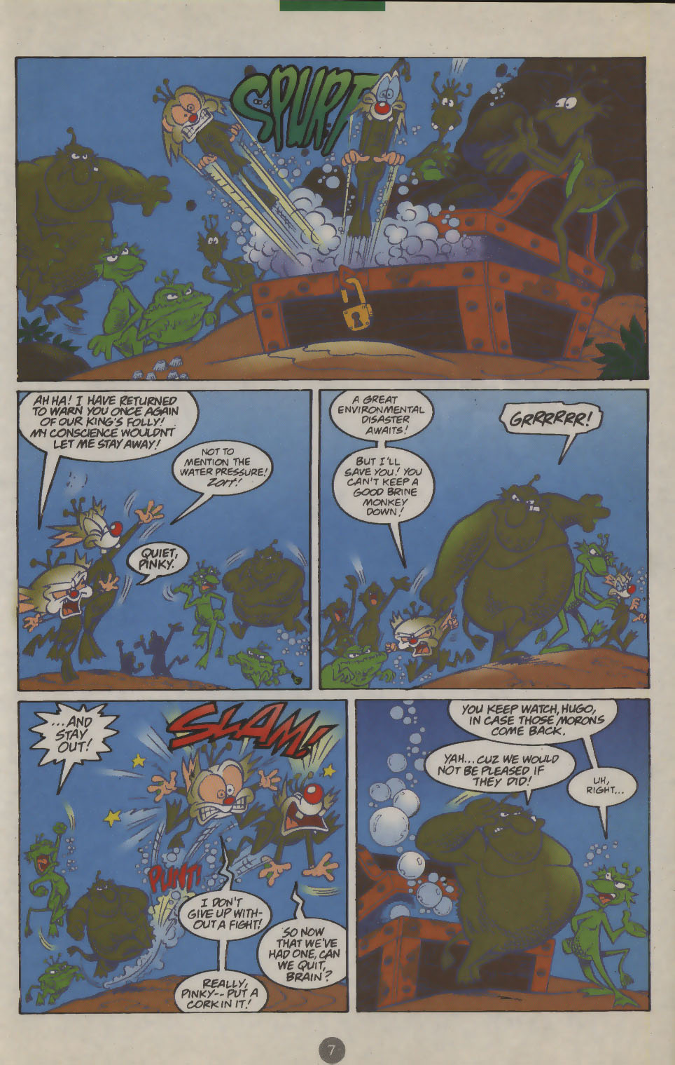 Read online Pinky and The Brain comic -  Issue #23 - 7