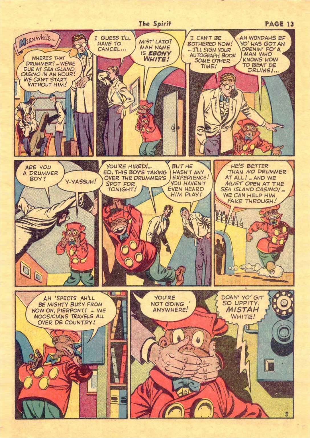 Read online The Spirit (1944) comic -  Issue #3 - 15