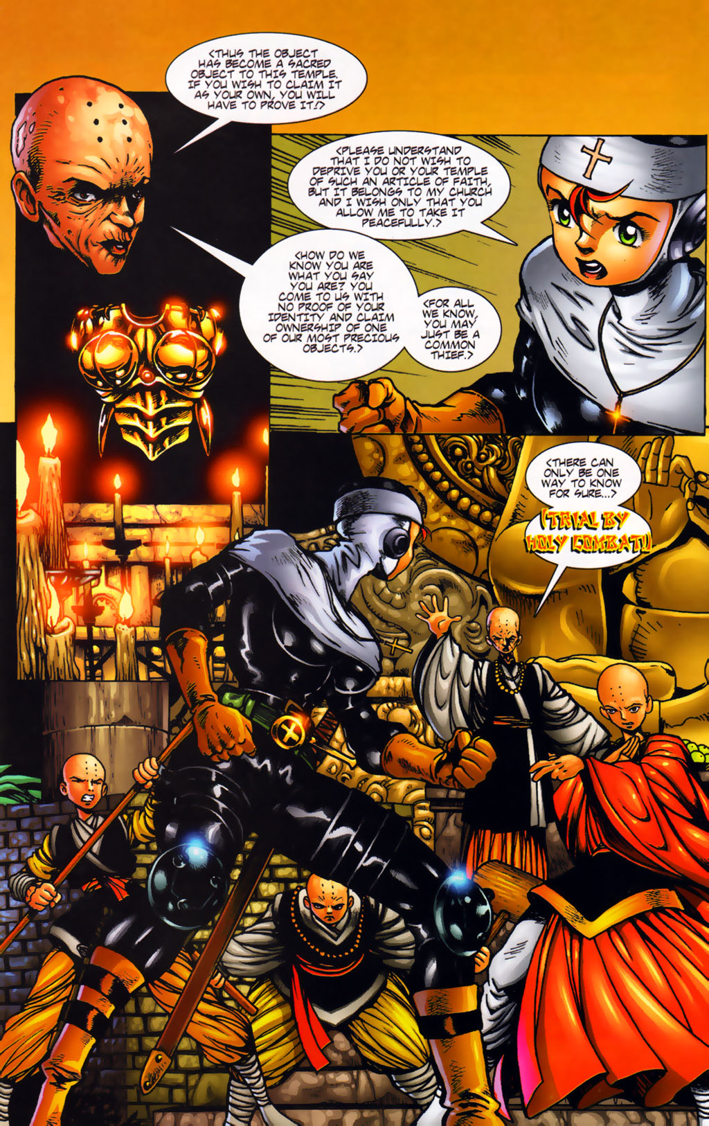Read online Warrior Nun Areala: Resurrection comic -  Issue #2 - 13