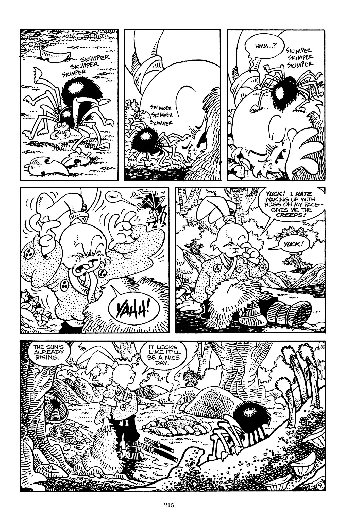 Read online The Usagi Yojimbo Saga comic -  Issue # TPB 1 - 212