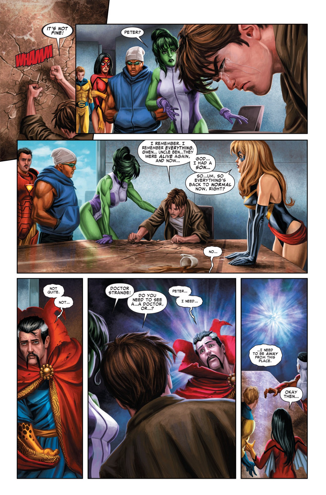 Read online What If? Spider-Man: House of M comic -  Issue # Full - 7