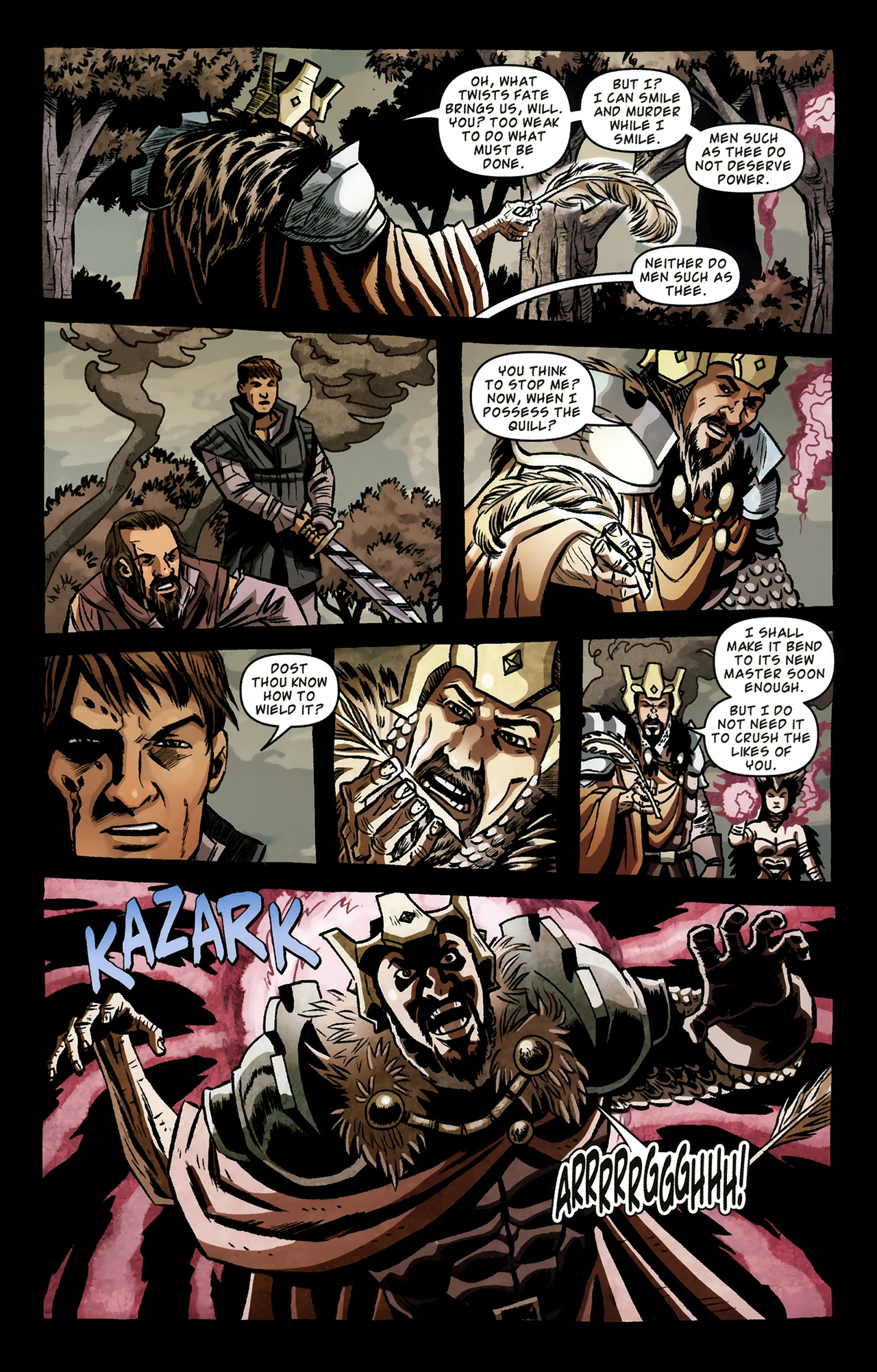 Read online Kill Shakespeare comic -  Issue #12 - 16