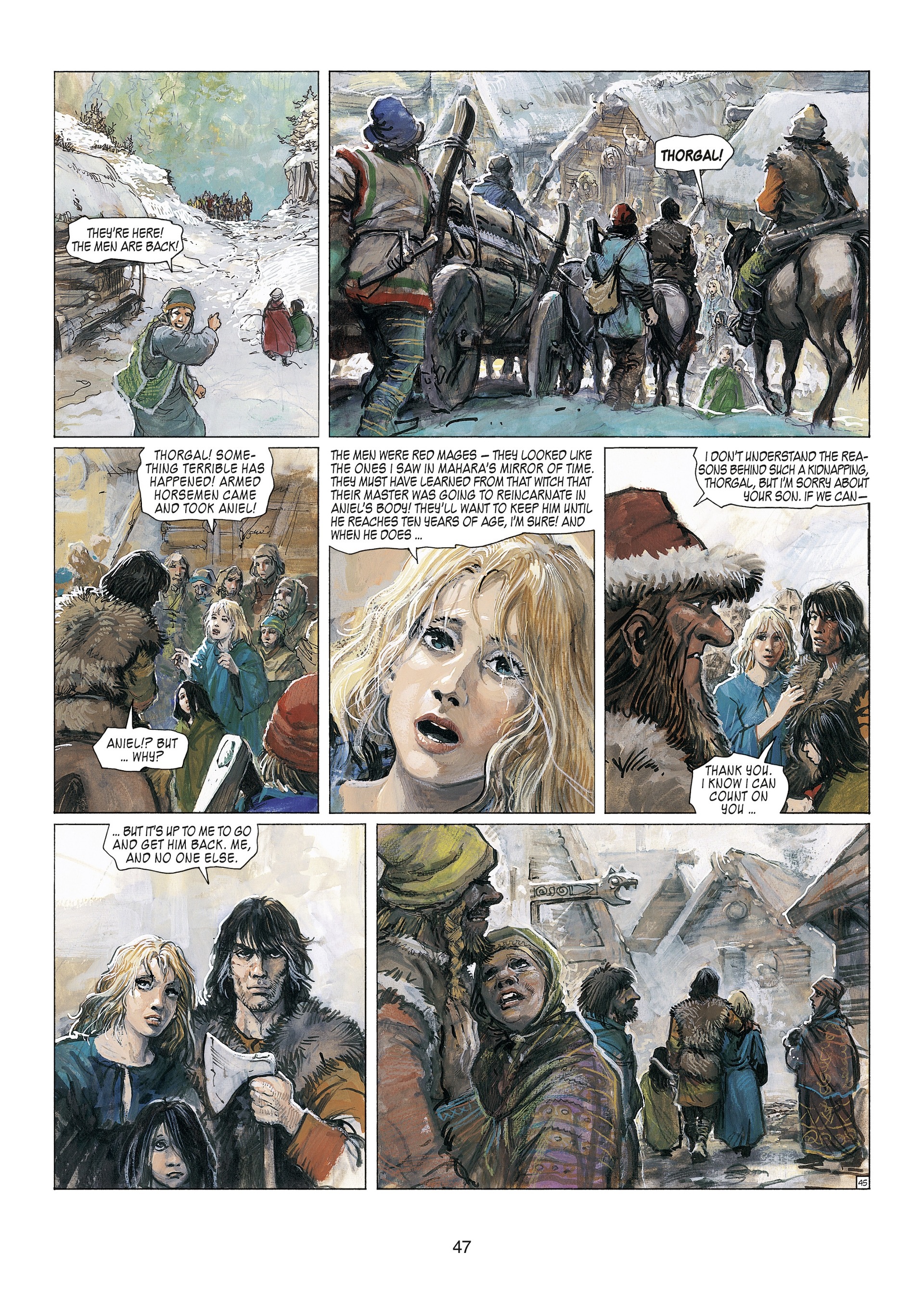 Read online Thorgal comic -  Issue #23 - 49