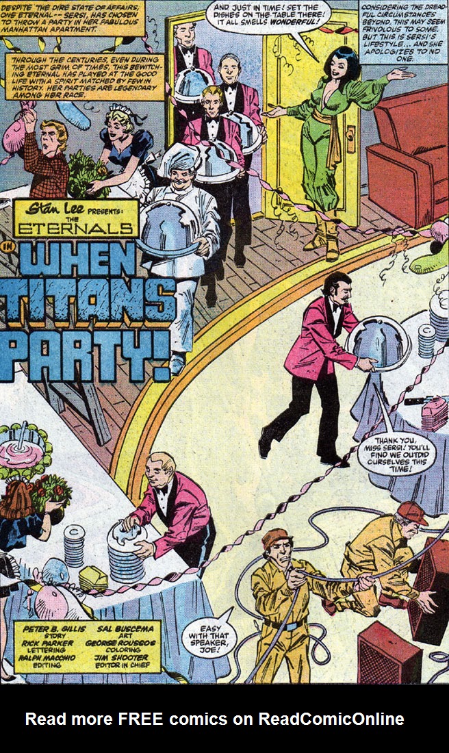 Read online Eternals (1985) comic -  Issue #8 - 4