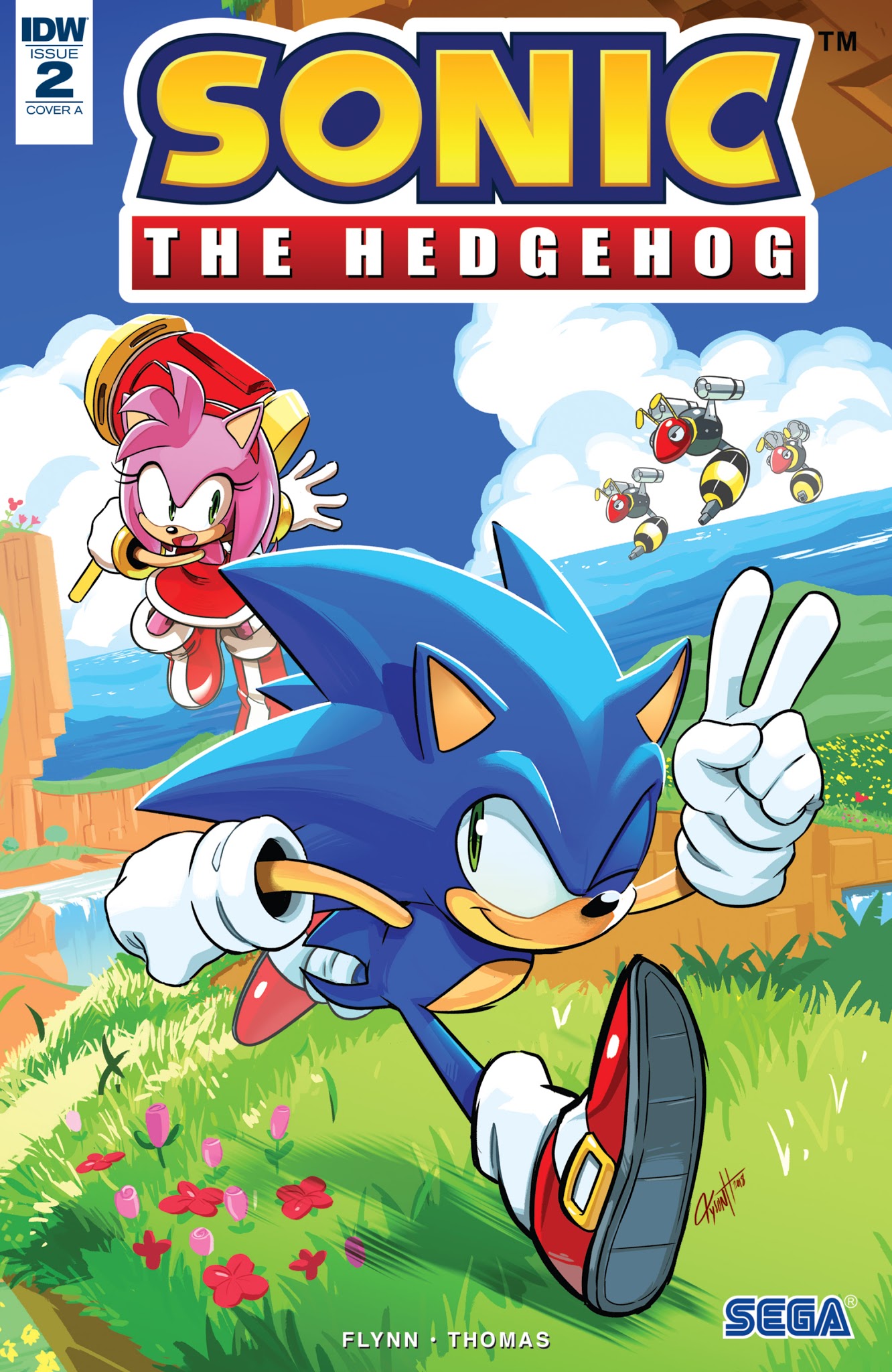 Read online Sonic the Hedgehog (2018) comic -  Issue #2 - 1