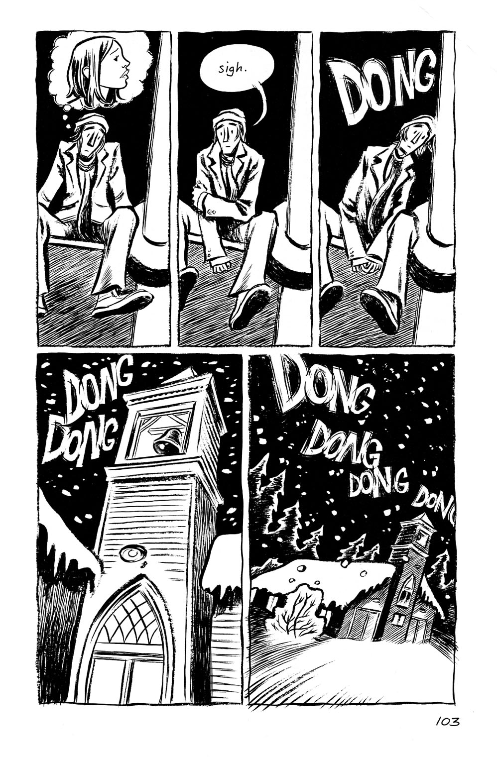 Read online Blankets comic -  Issue #1 - 101