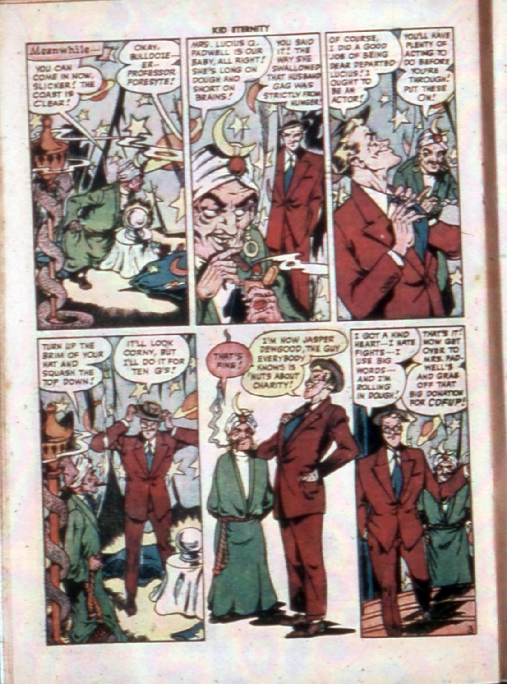 Read online Kid Eternity (1946) comic -  Issue #10 - 28