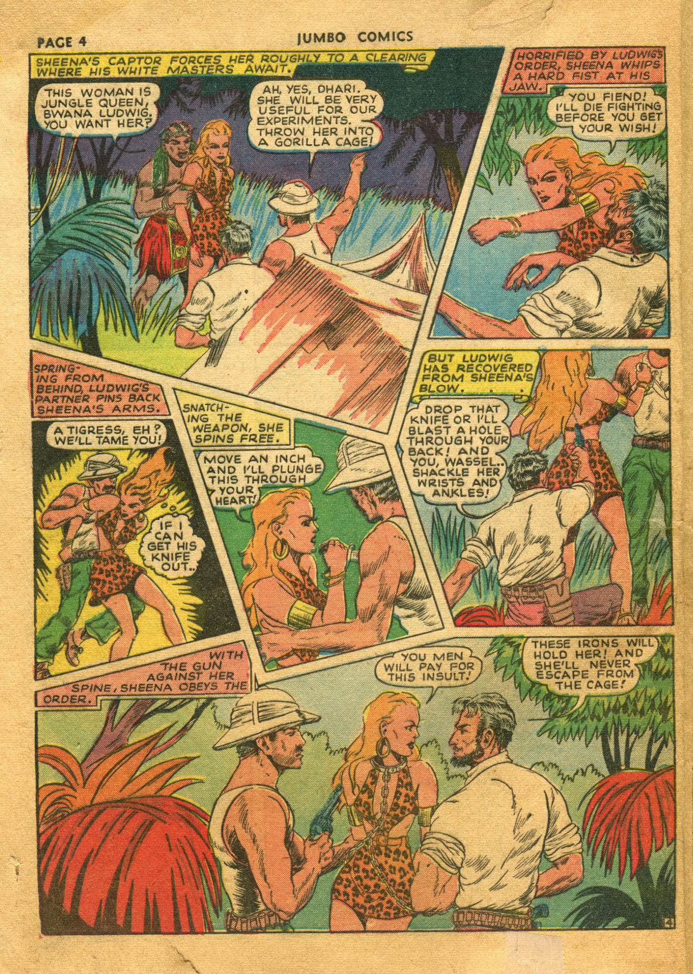 Read online Jumbo Comics comic -  Issue #35 - 7