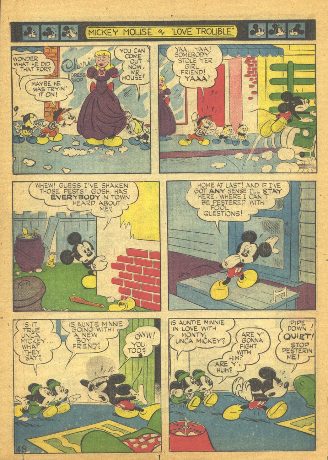 Read online Walt Disney's Comics and Stories comic -  Issue #37 - 50