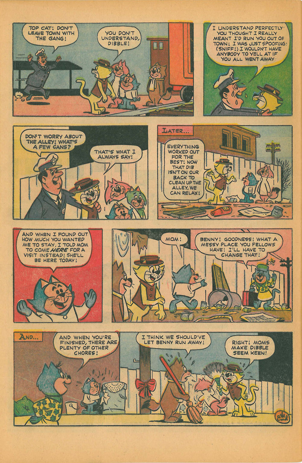 Read online Top Cat (1962) comic -  Issue #26 - 32