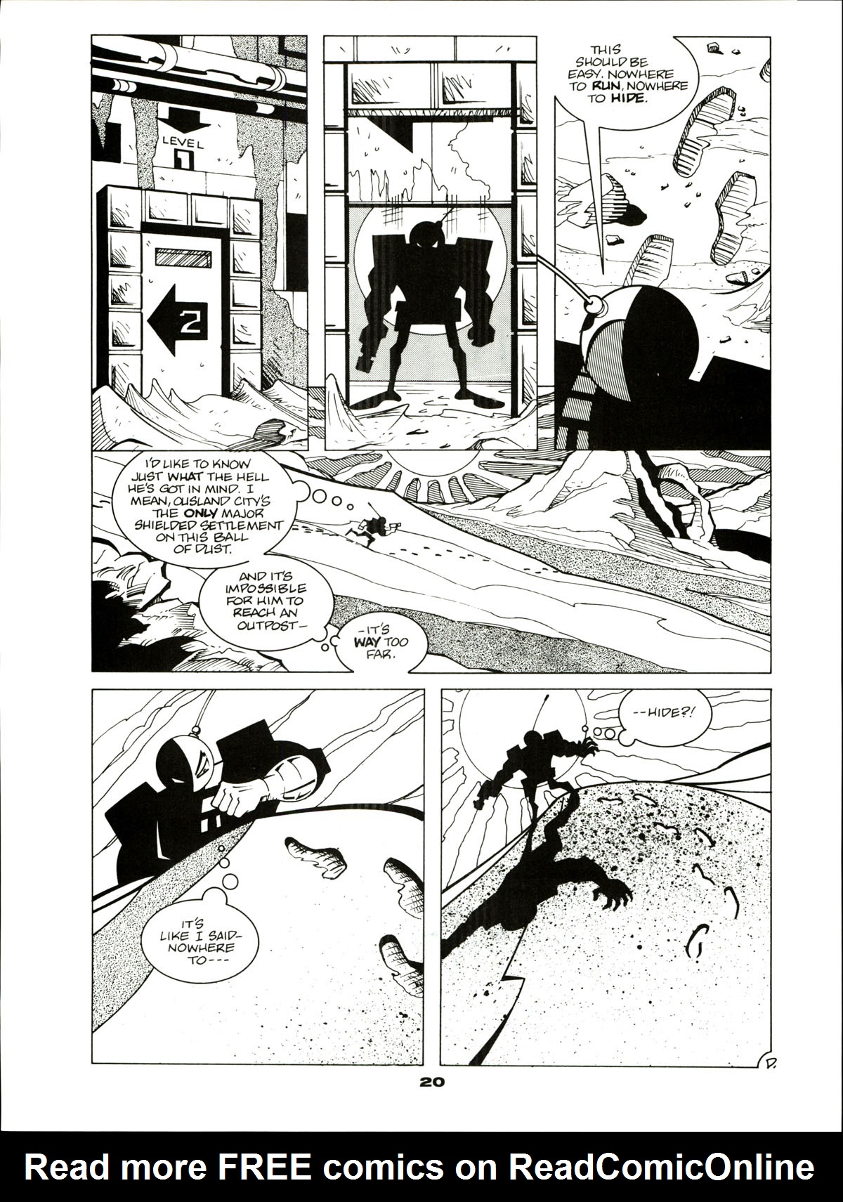 Read online Threat comic -  Issue #6 - 22