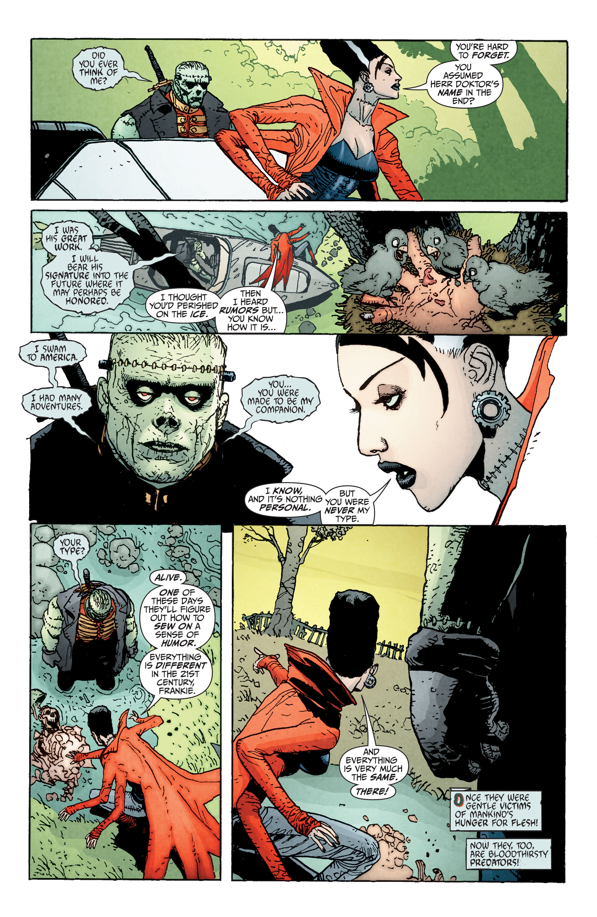 Read online Seven Soldiers: Frankenstein comic -  Issue #3 - 13