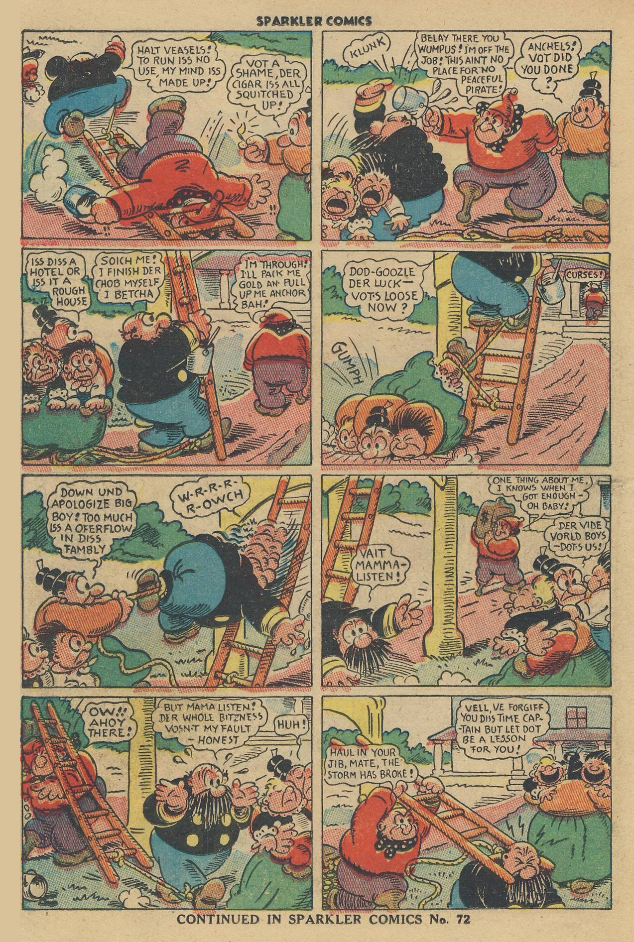 Read online Sparkler Comics comic -  Issue #71 - 32