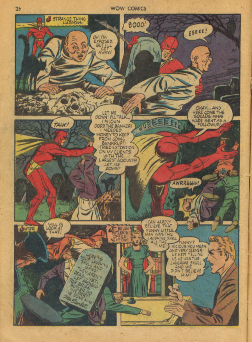 Read online Wow Comics comic -  Issue #3 - 28
