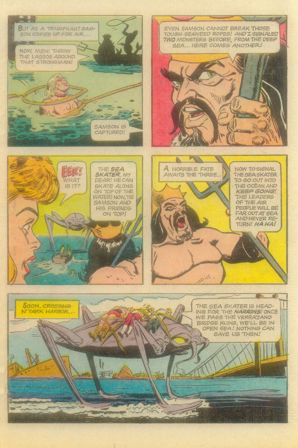 Read online Mighty Samson (1964) comic -  Issue #20 - 28