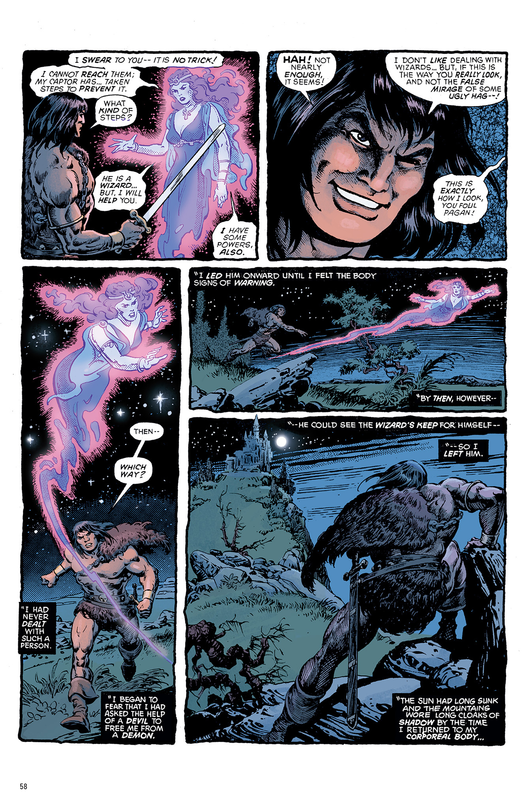 Read online Robert E. Howard's Savage Sword comic -  Issue #6 - 54
