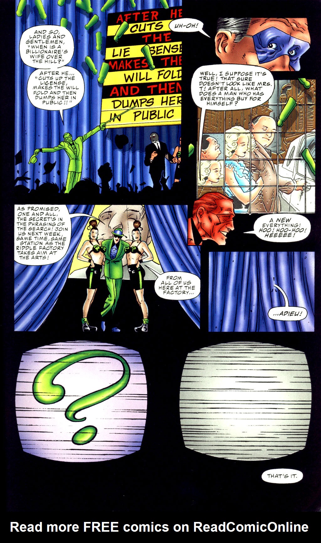 Read online Batman: Riddler - The Riddle Factory comic -  Issue # Full - 11