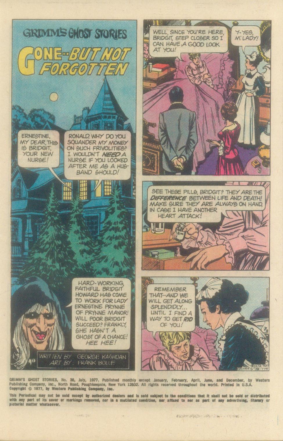 Read online Grimm's Ghost Stories comic -  Issue #38 - 3