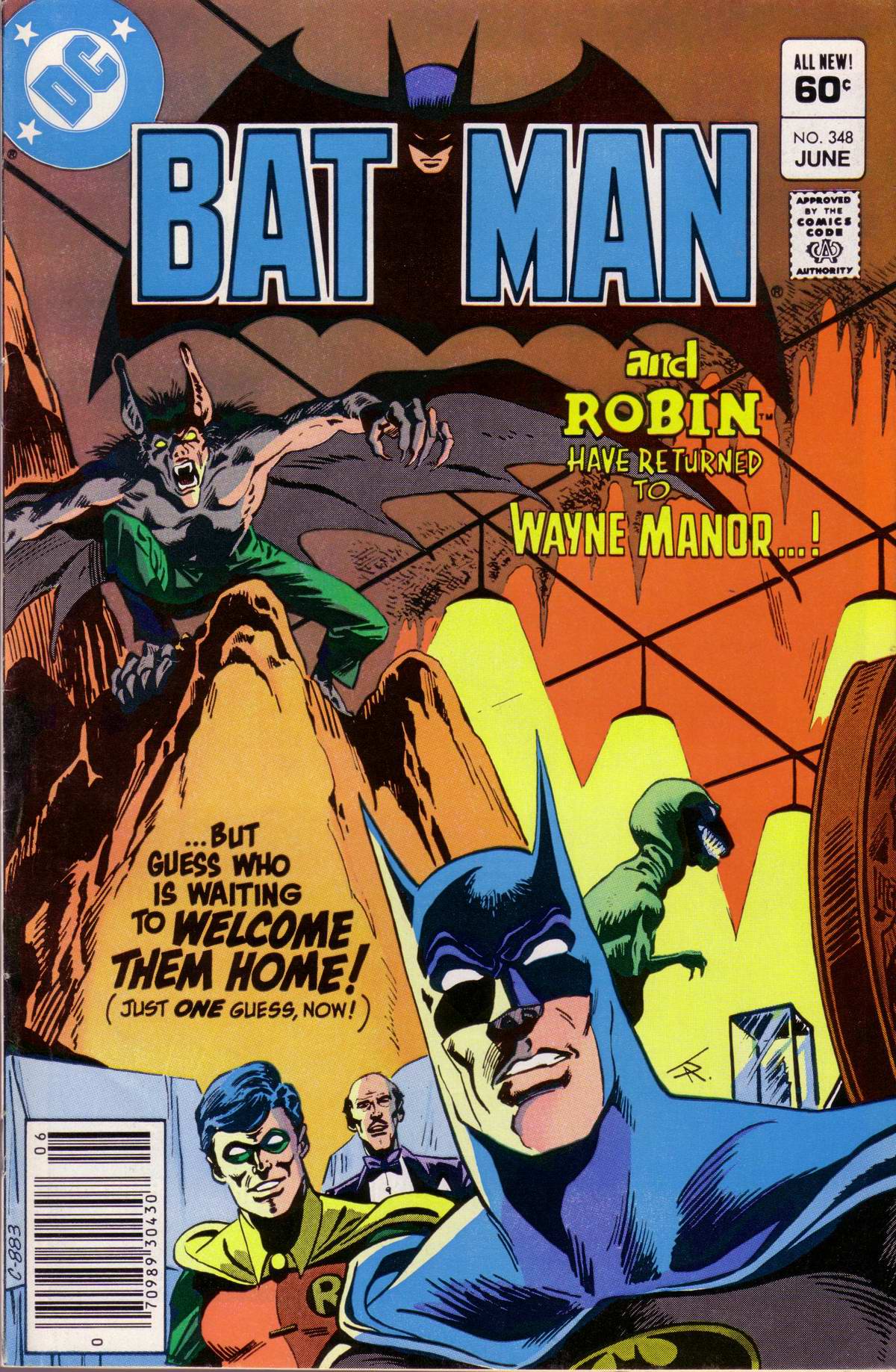 Read online Batman (1940) comic -  Issue #348 - 1