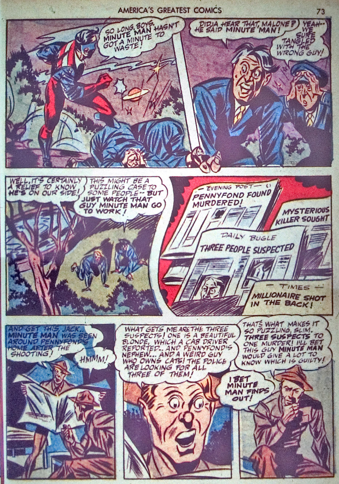 Read online America's Greatest Comics comic -  Issue #3 - 74