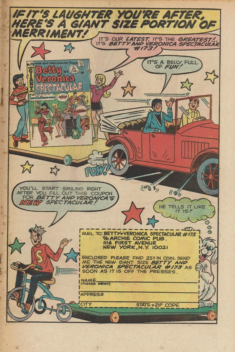 Read online Life With Archie (1958) comic -  Issue #96 - 19