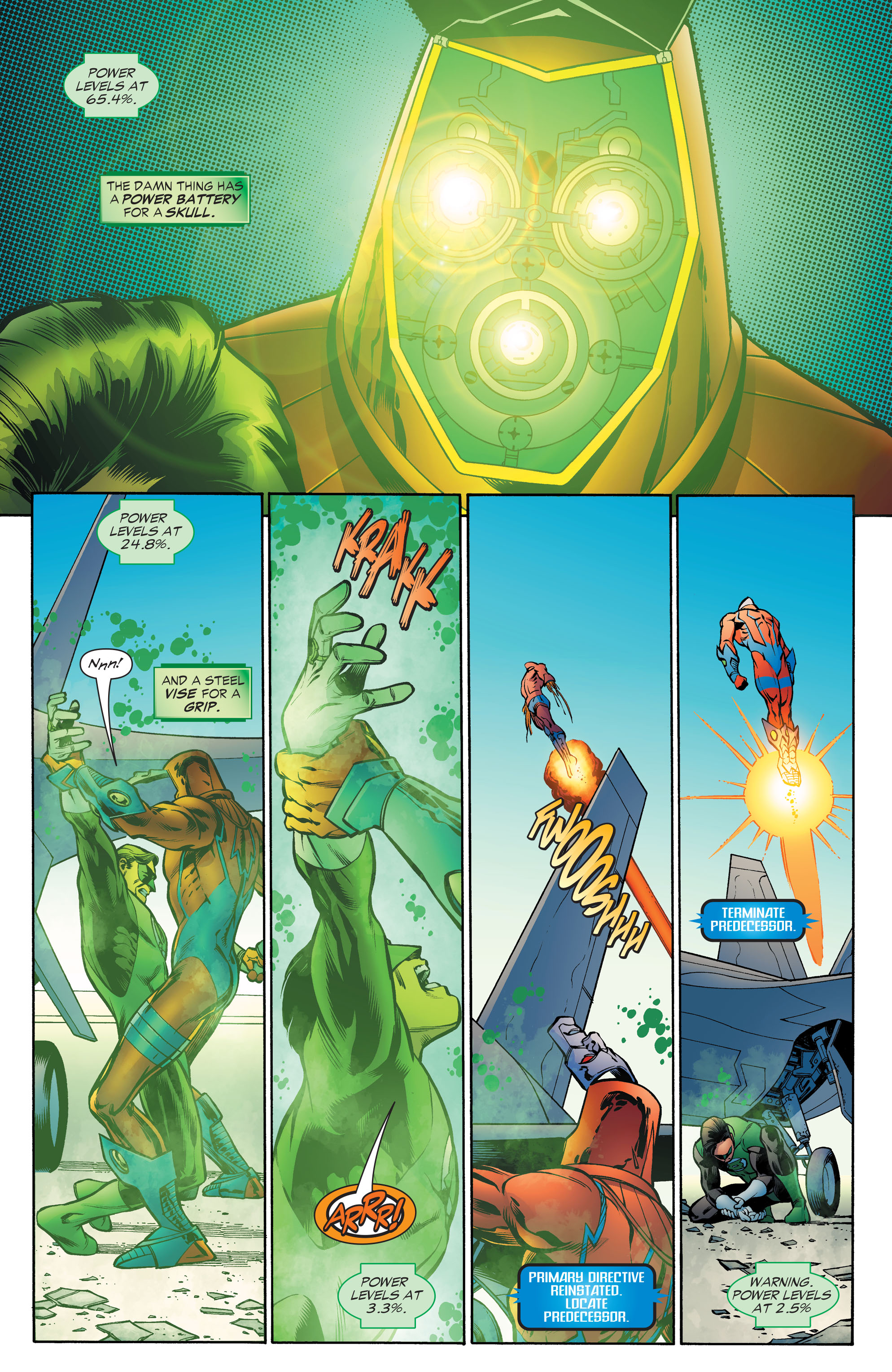 Read online Green Lantern by Geoff Johns comic -  Issue # TPB 1 (Part 4) - 51
