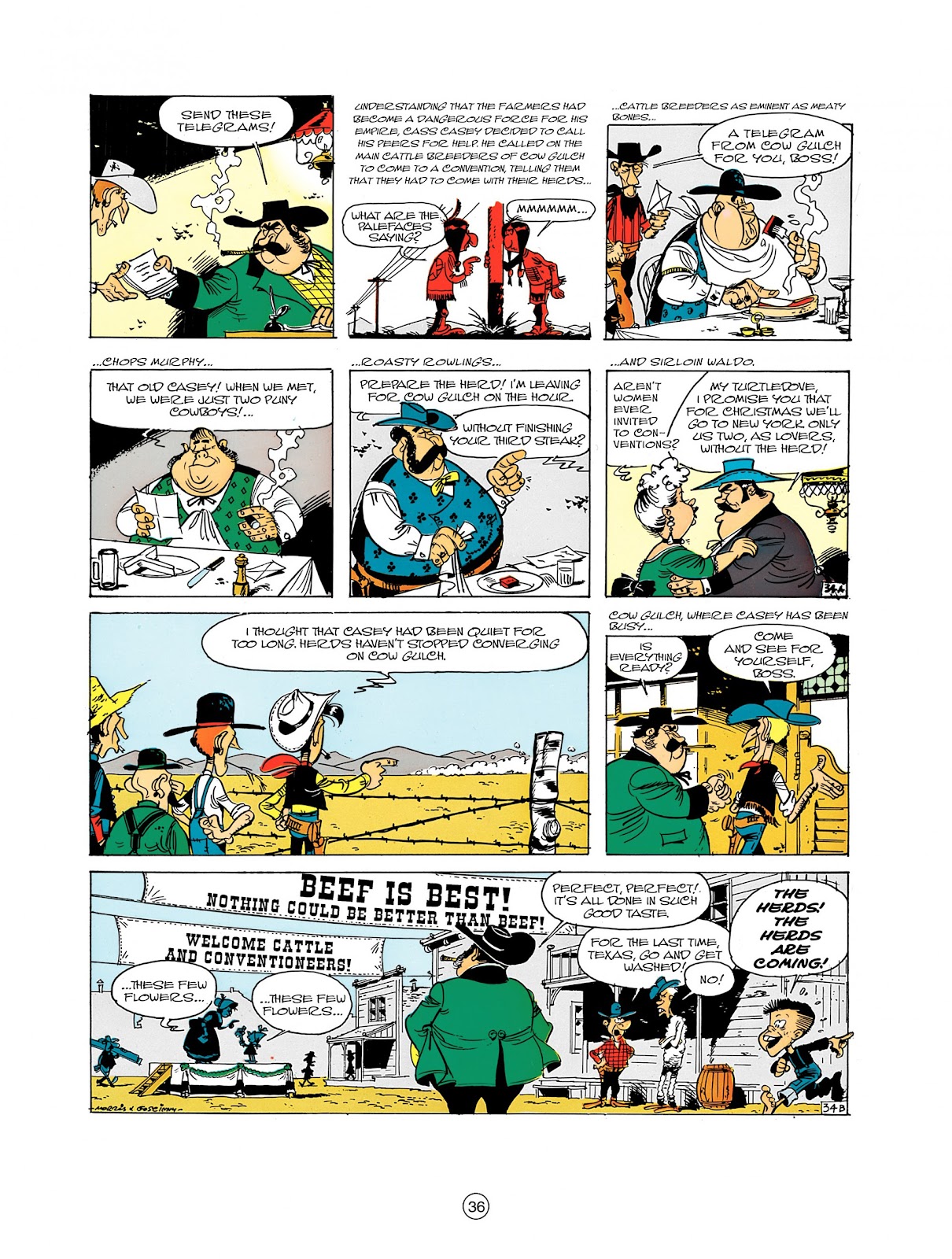 A Lucky Luke Adventure issue 7 - Page 36