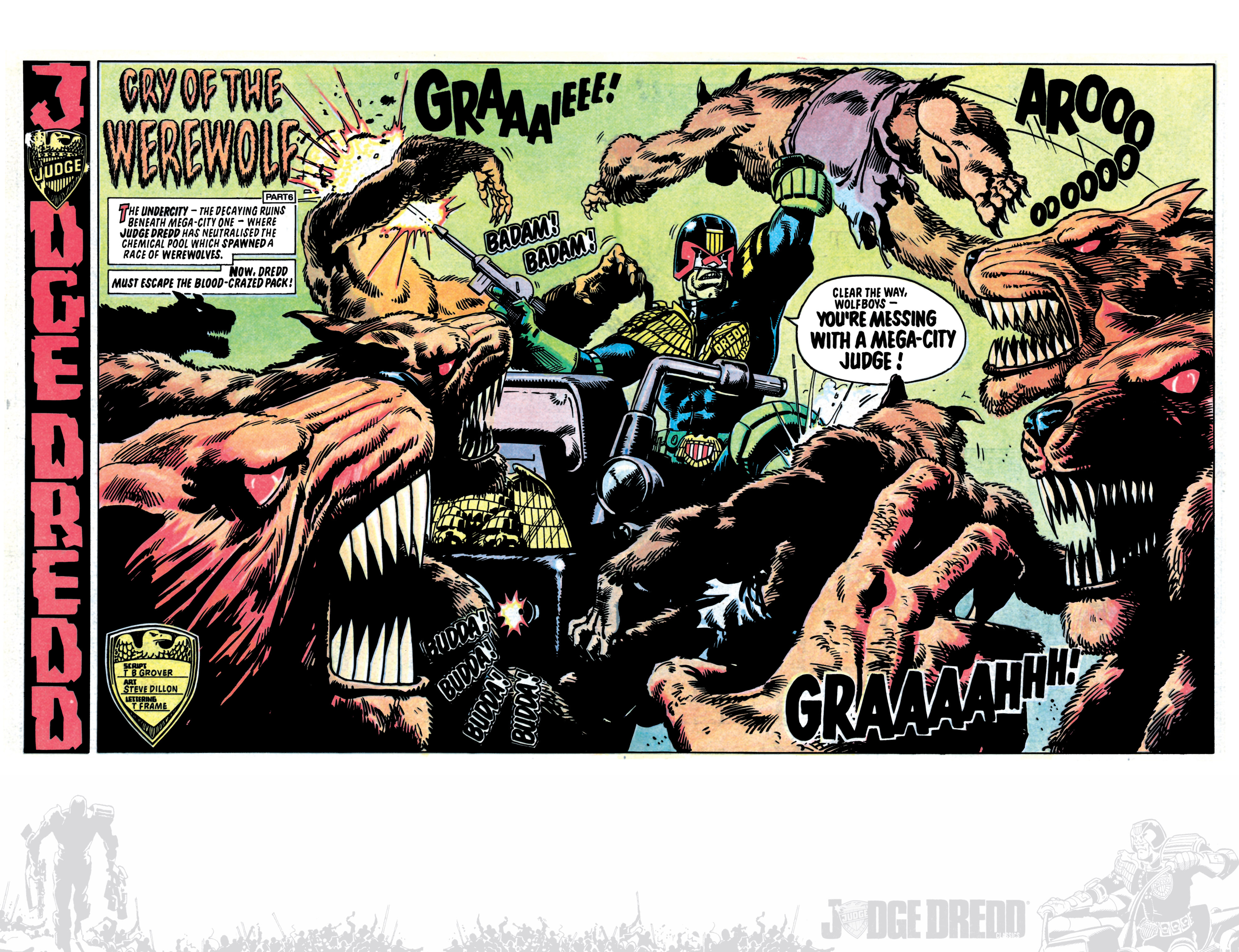 Read online Judge Dredd: Cry of the Werewolf comic -  Issue # Full - 35