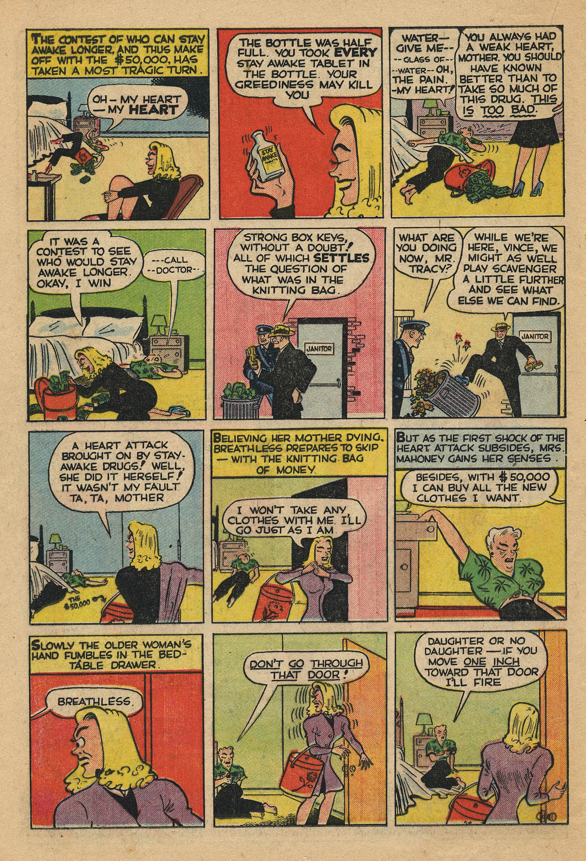 Read online Dick Tracy comic -  Issue #35 - 16