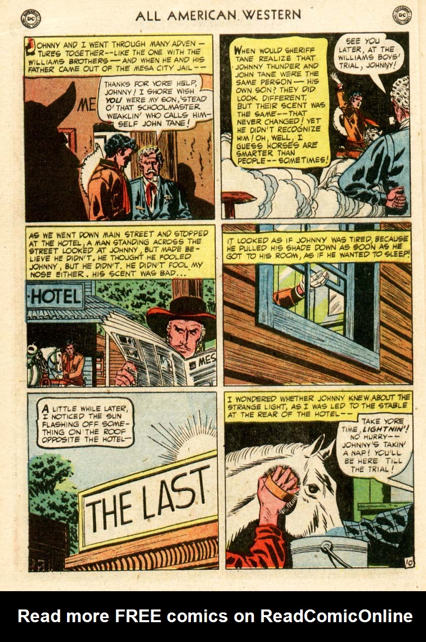 Read online All-American Western comic -  Issue #117 - 12