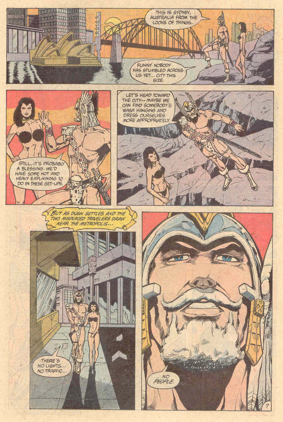 Read online Warlord (1976) comic -  Issue #69 - 7