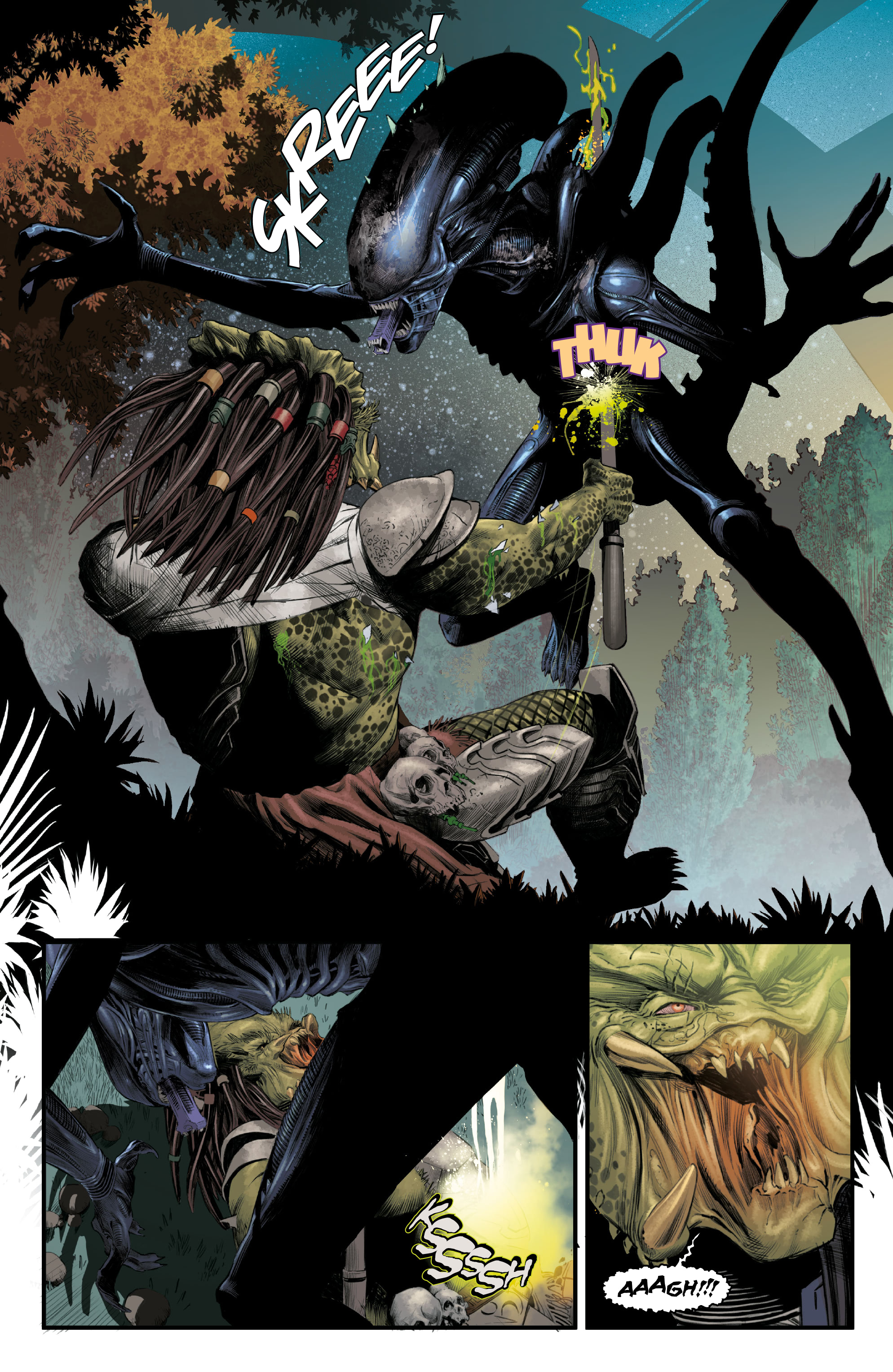 Read online Alien vs. Predator: Thicker Than Blood comic -  Issue # _TPB - 78