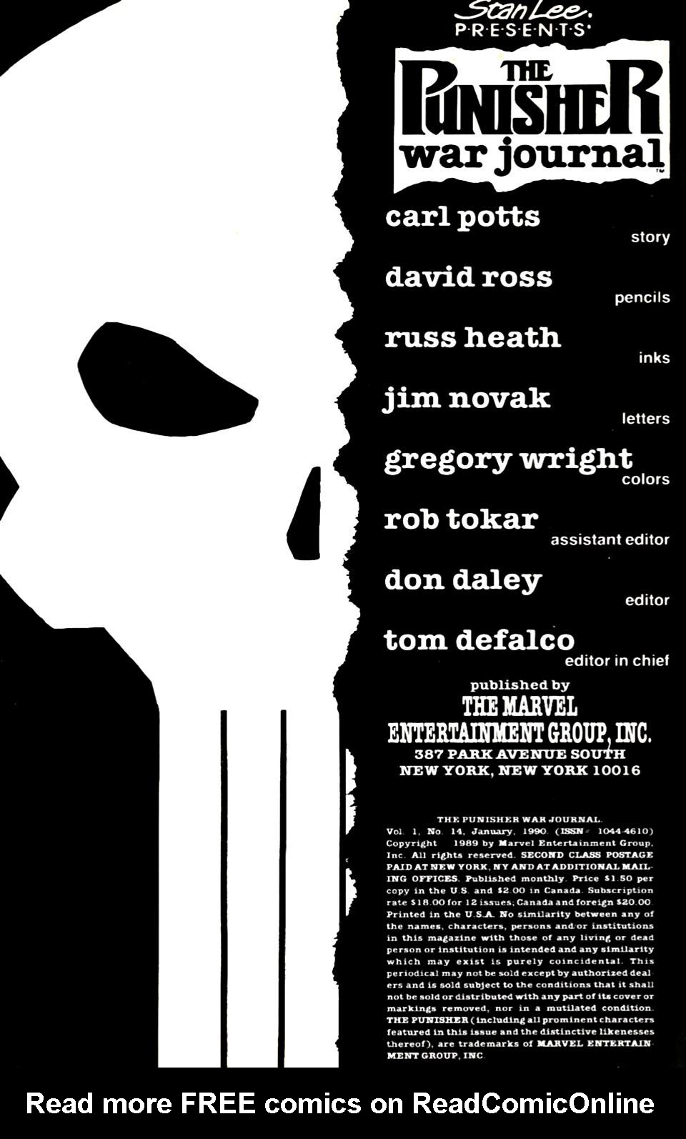 Read online The Punisher War Journal comic -  Issue #14 - 2