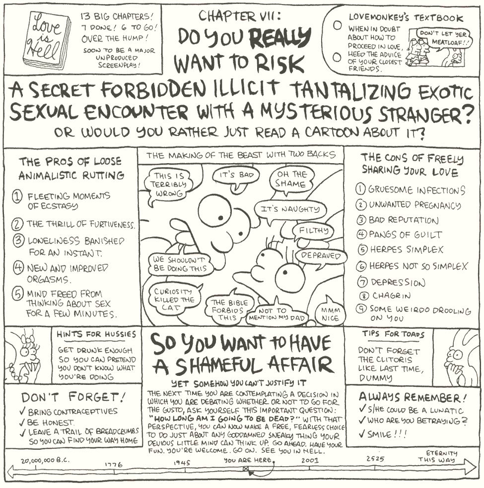 Read online Life In Hell comic -  Issue # TPB Love is Hell - 10