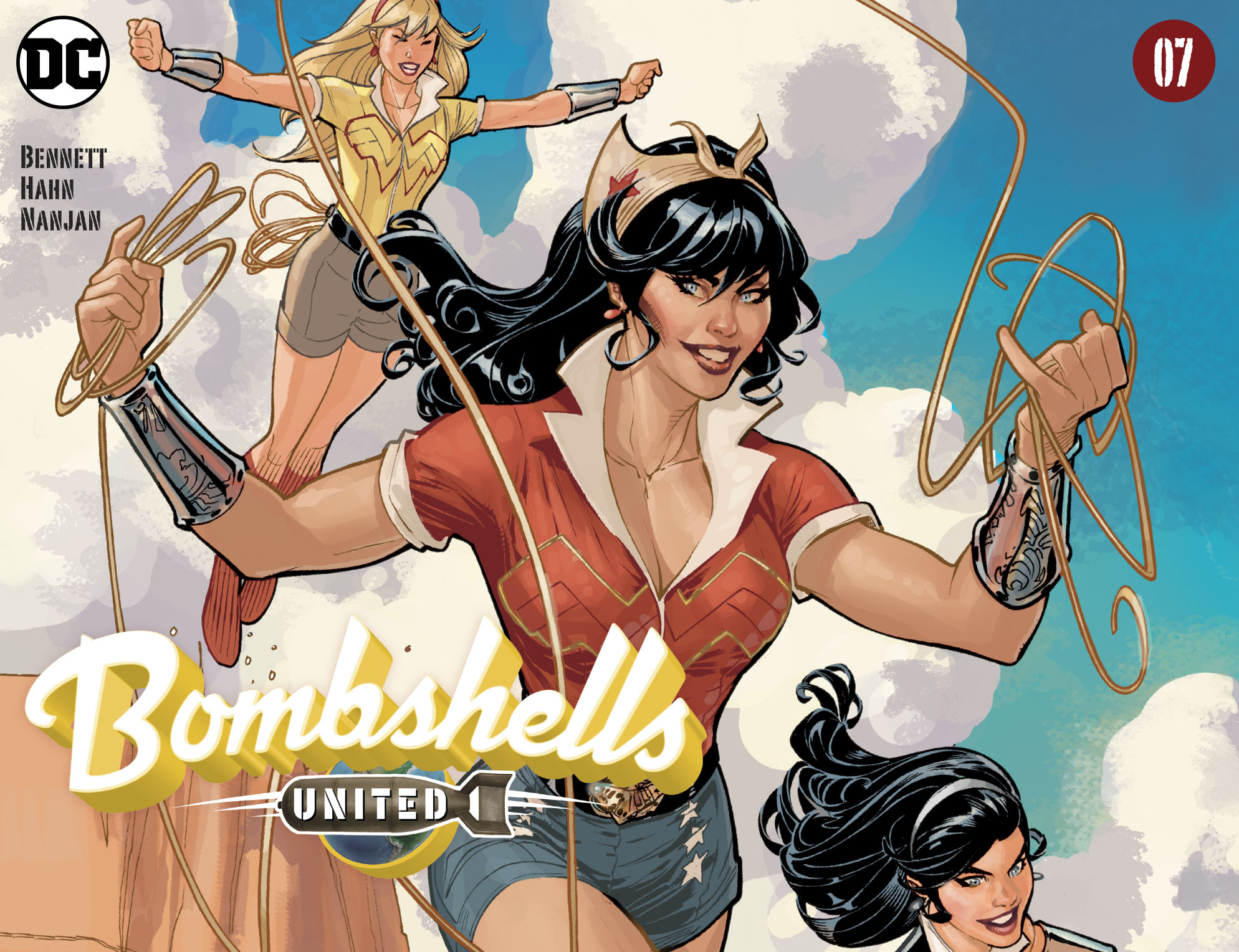 Read online Bombshells: United comic -  Issue #7 - 1
