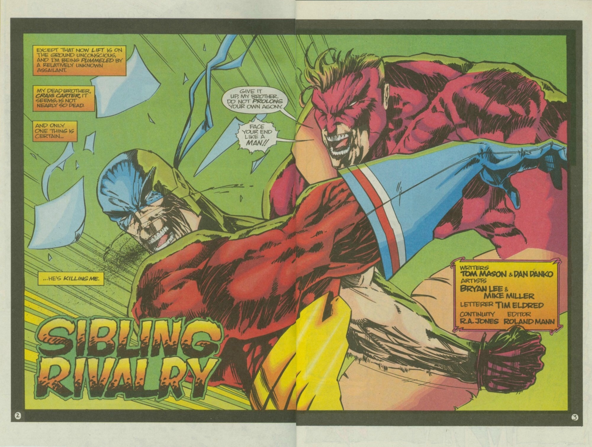 Read online Man of War comic -  Issue #3 - 4