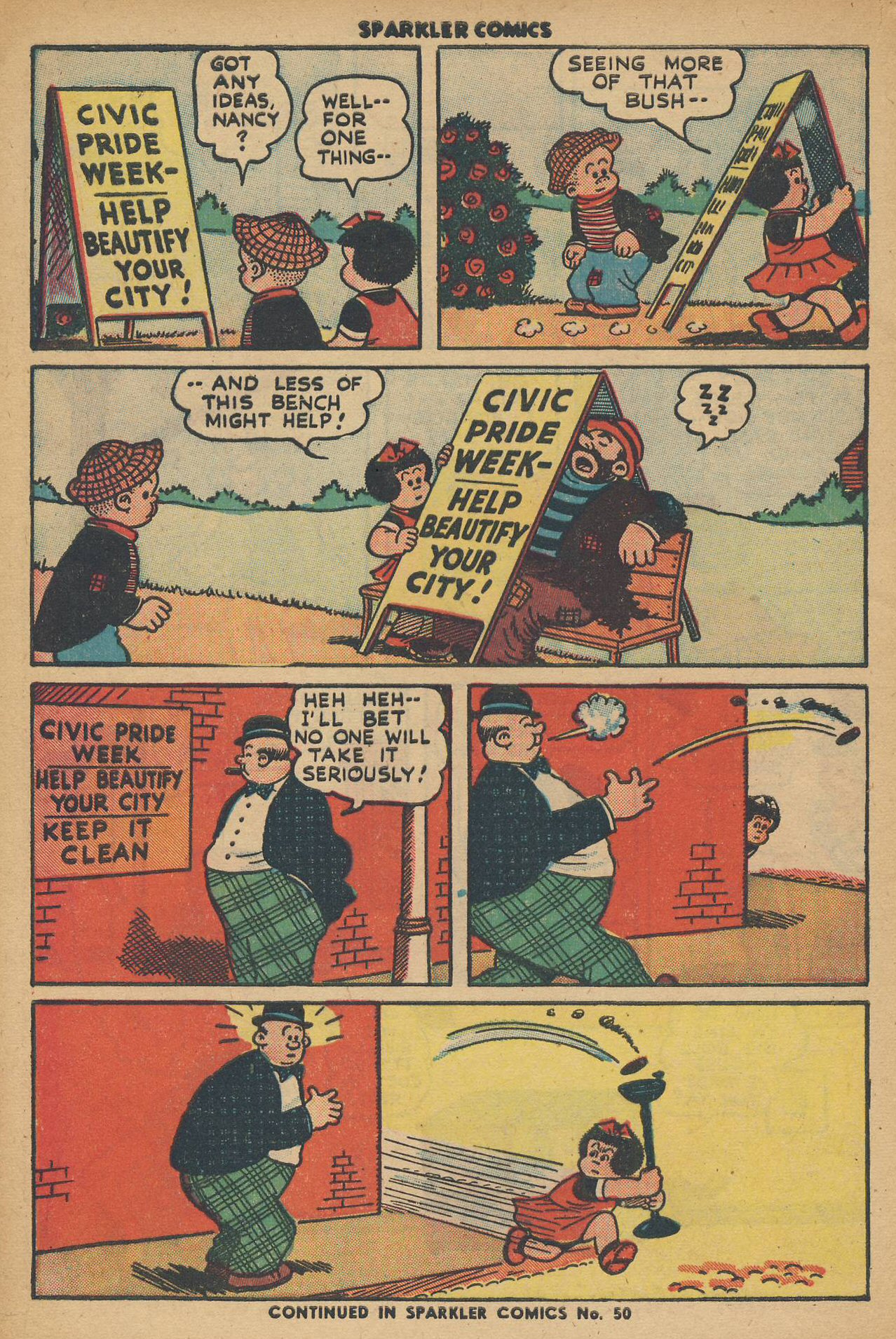 Read online Sparkler Comics comic -  Issue #49 - 8
