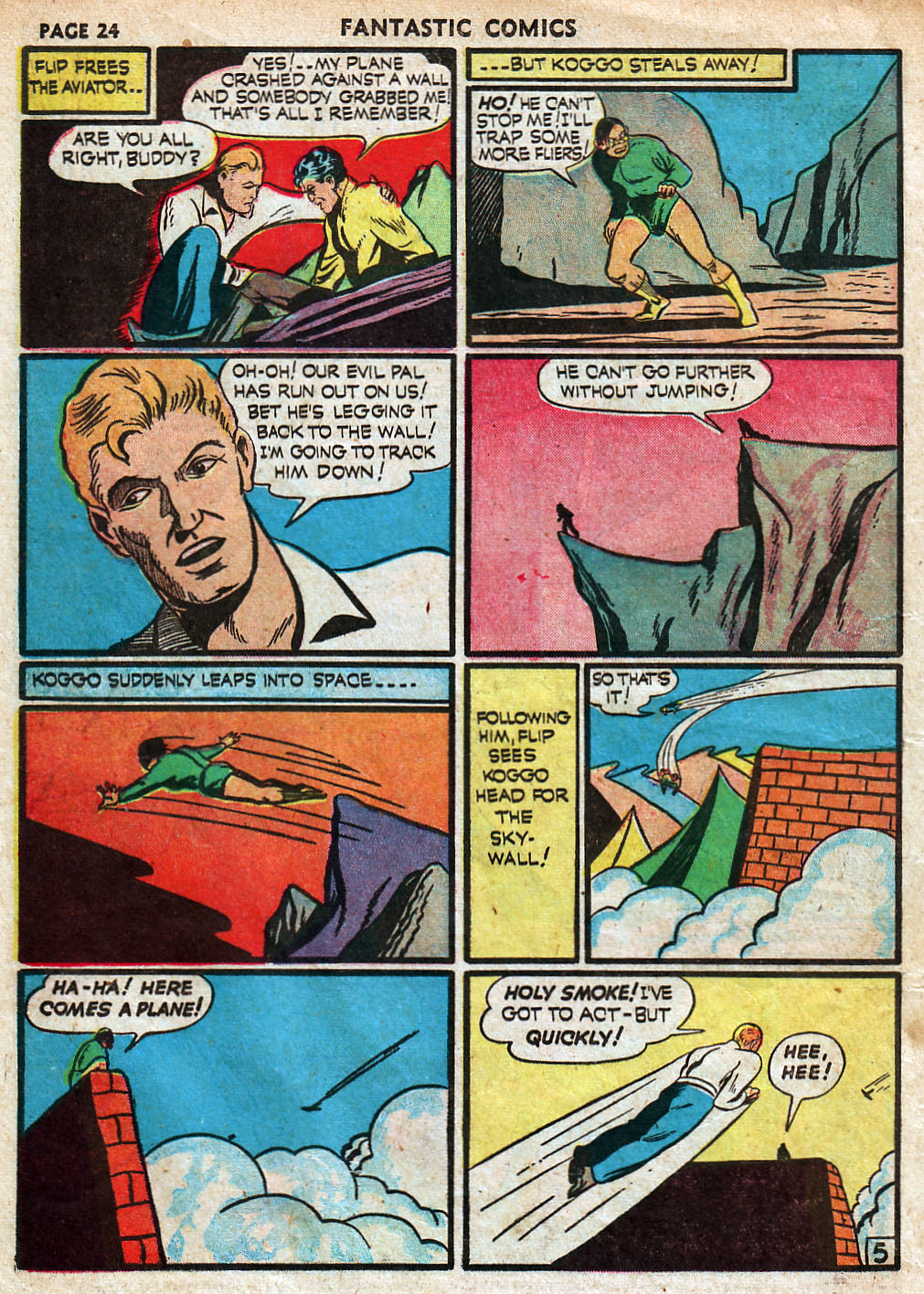 Read online Fantastic Comics comic -  Issue #18 - 26