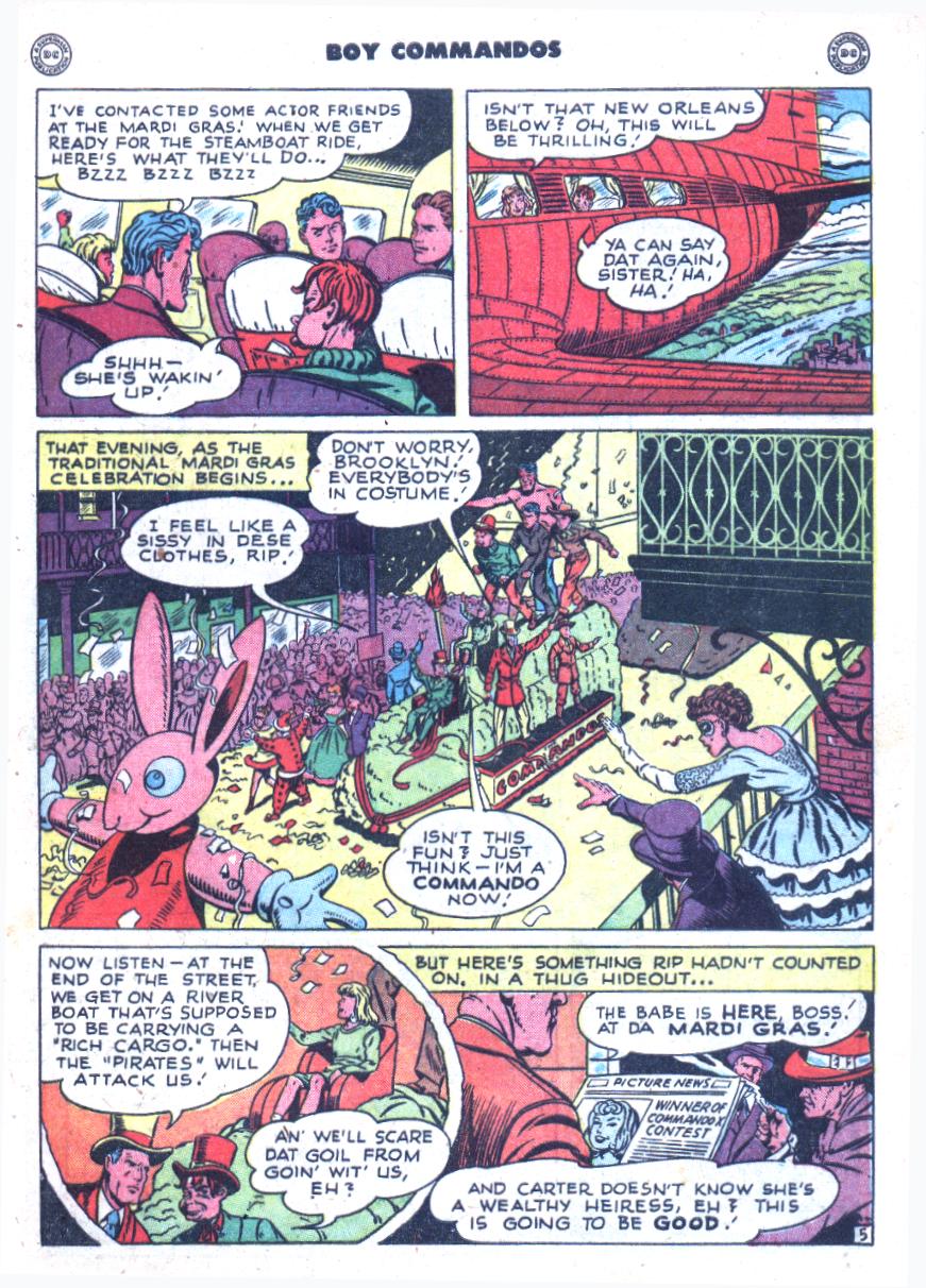 Read online Boy Commandos comic -  Issue #25 - 7