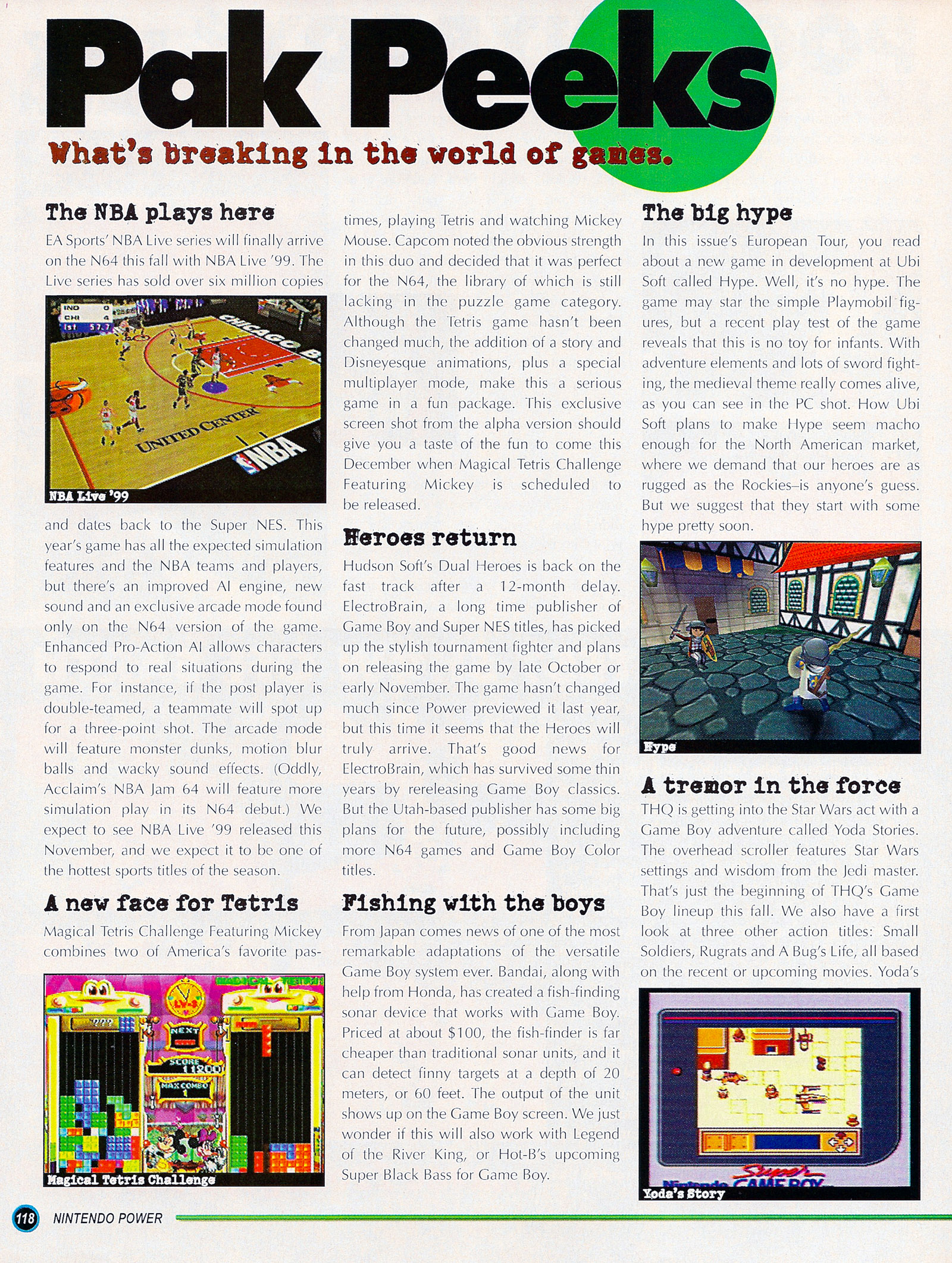 Read online Nintendo Power comic -  Issue #113 - 128