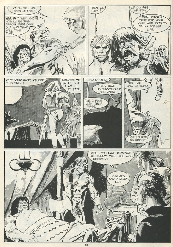 Read online The Savage Sword Of Conan comic -  Issue #165 - 60