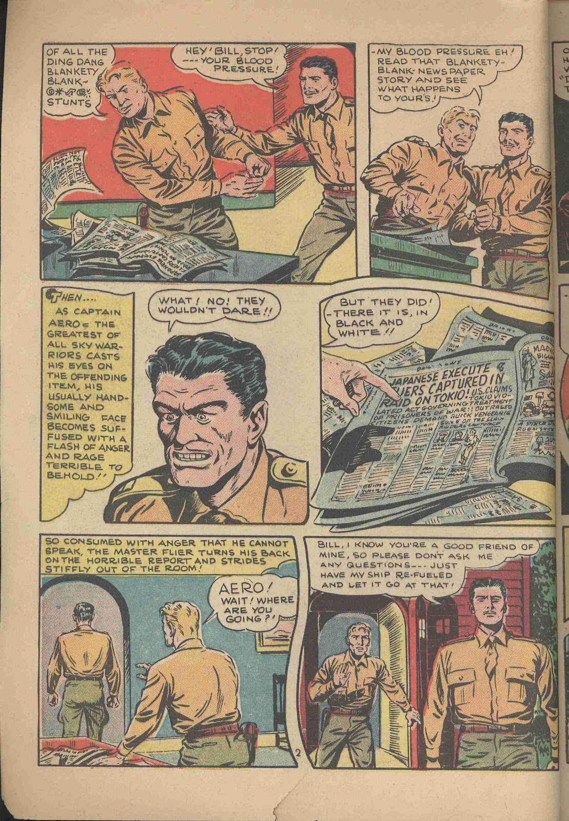 Captain Aero Comics issue 11 - Page 4