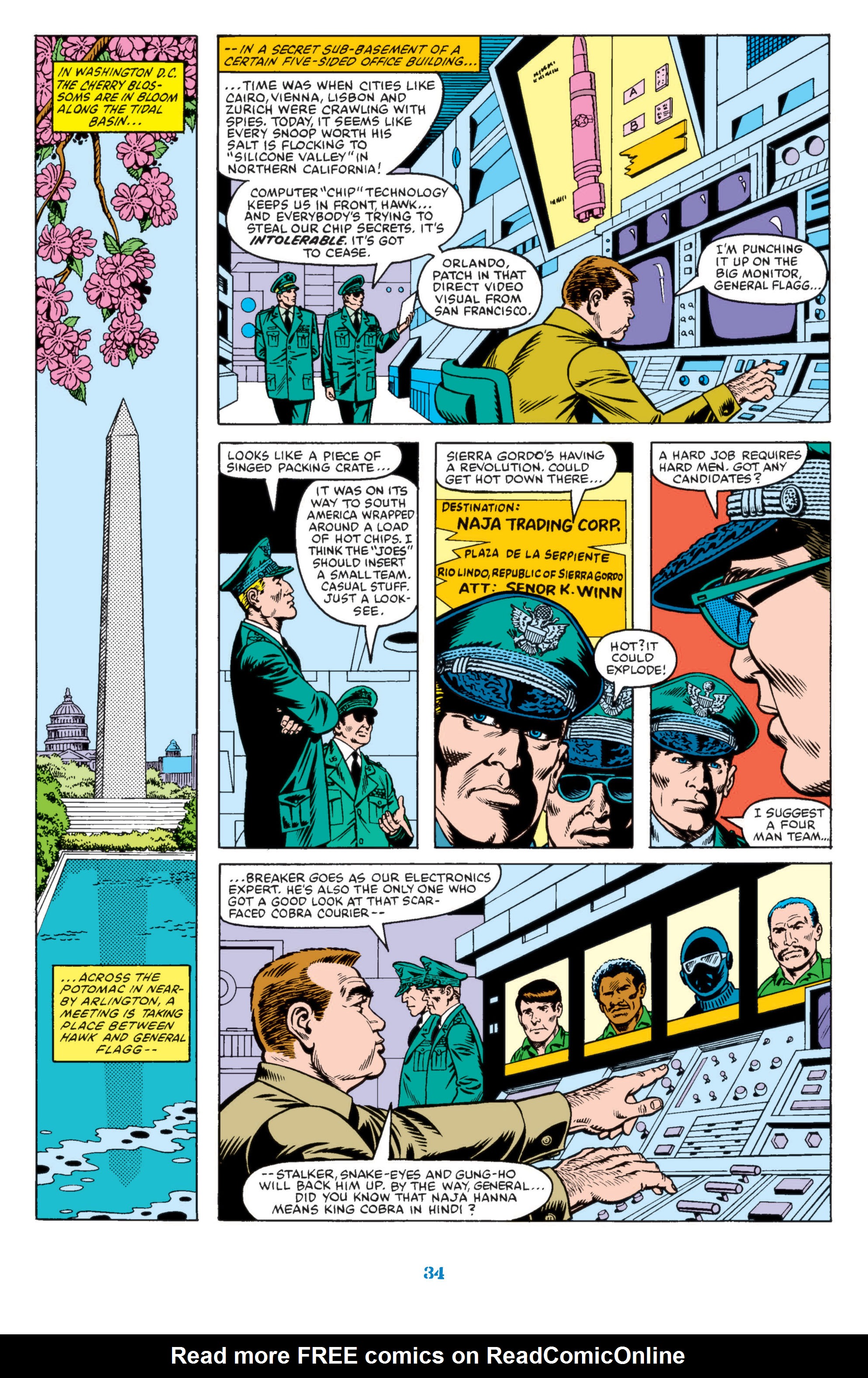 Read online Classic G.I. Joe comic -  Issue # TPB 2 (Part 1) - 35