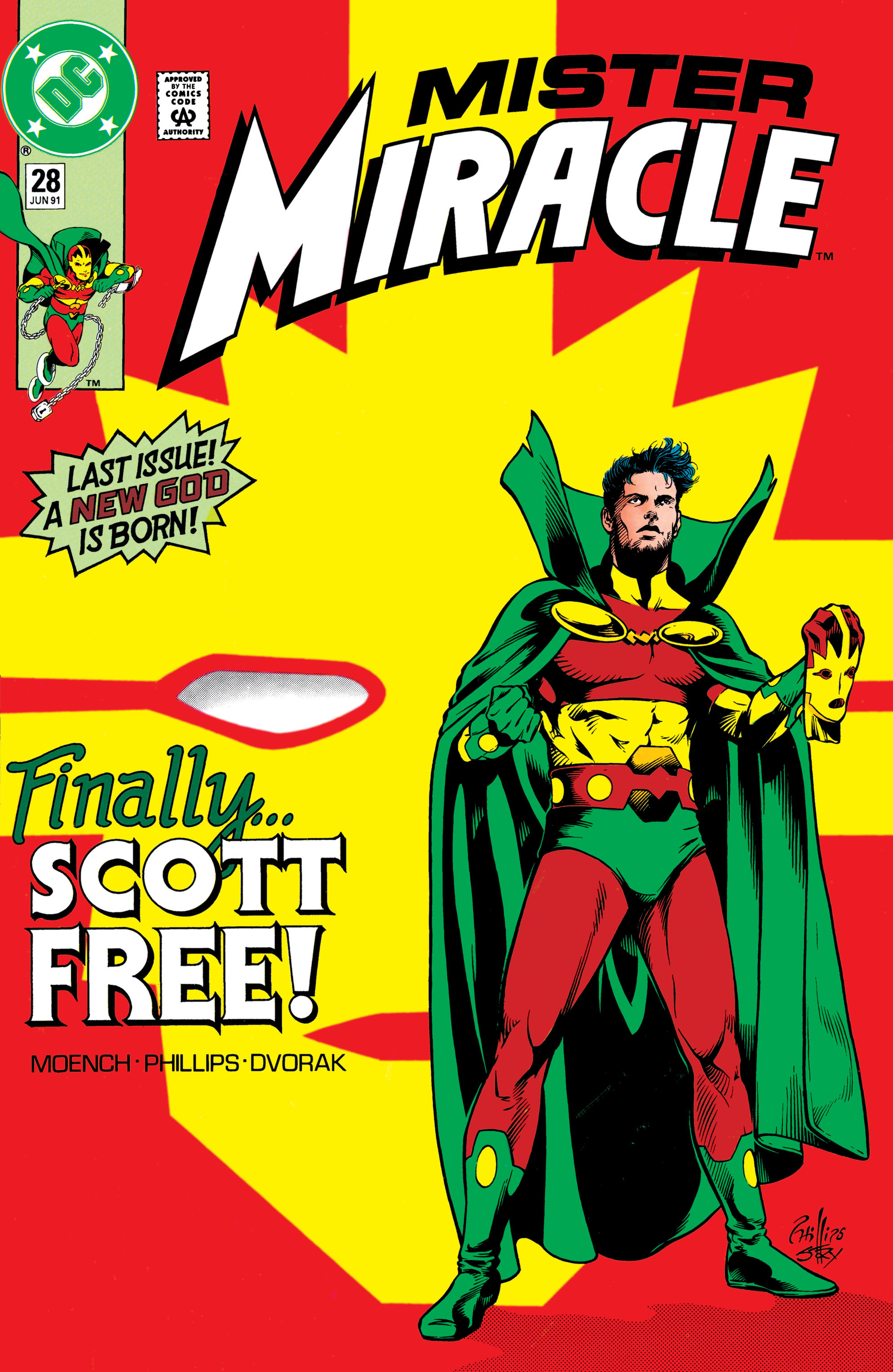 Read online Mister Miracle (1989) comic -  Issue #28 - 1