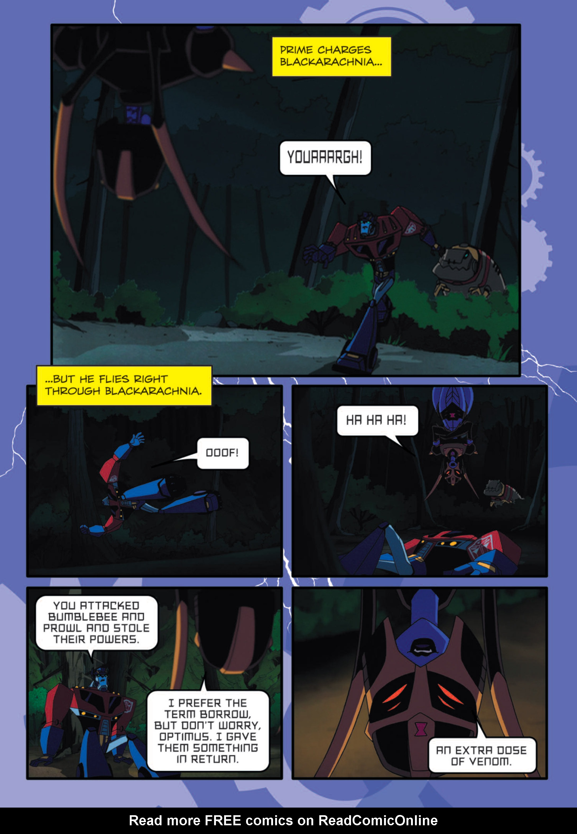 Read online Transformers Animated comic -  Issue #12 - 38